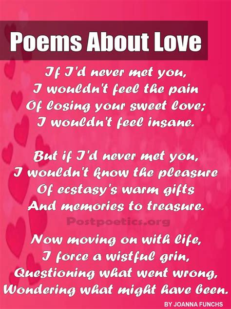 romantic poems for her.